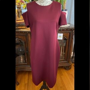Calvin Klein cold shoulder dress
